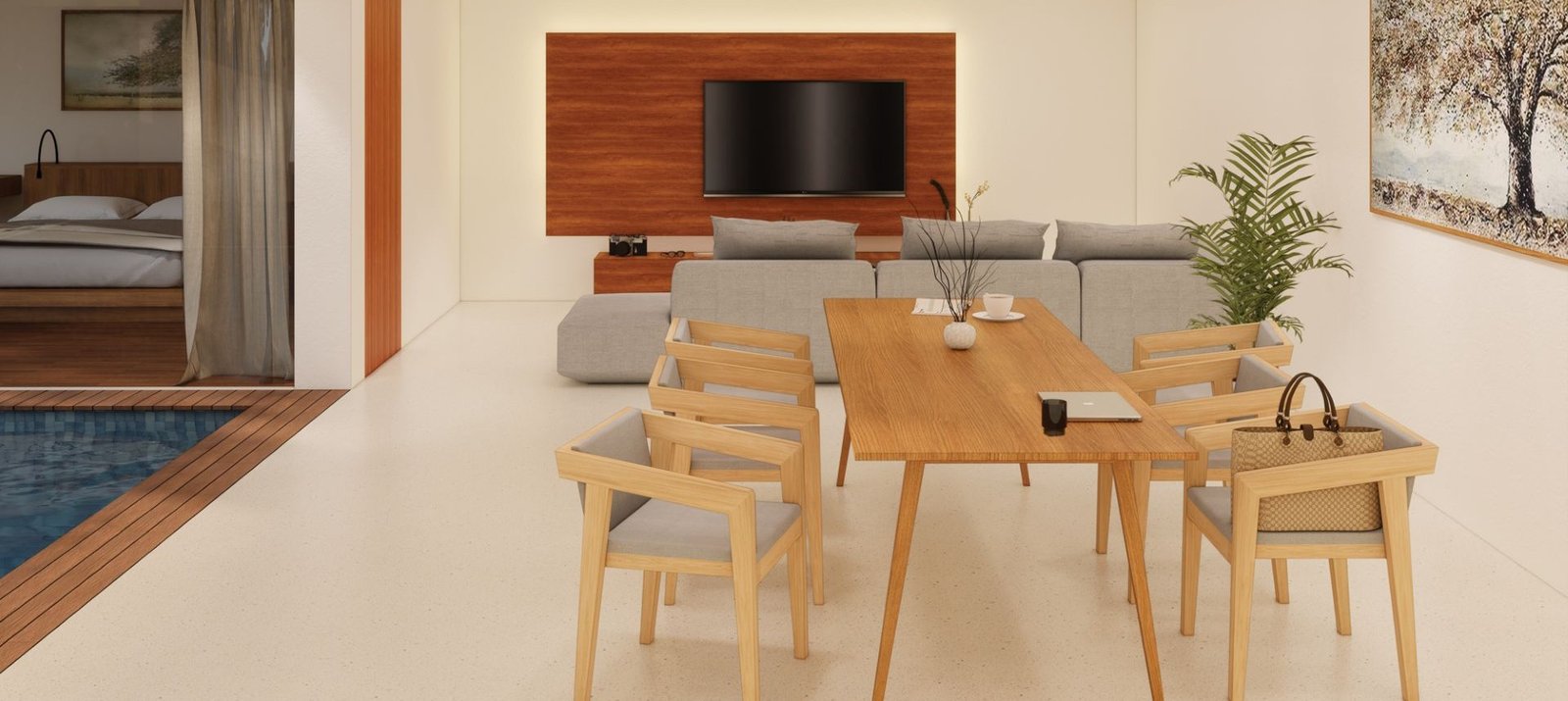 Living Area - TV Seating